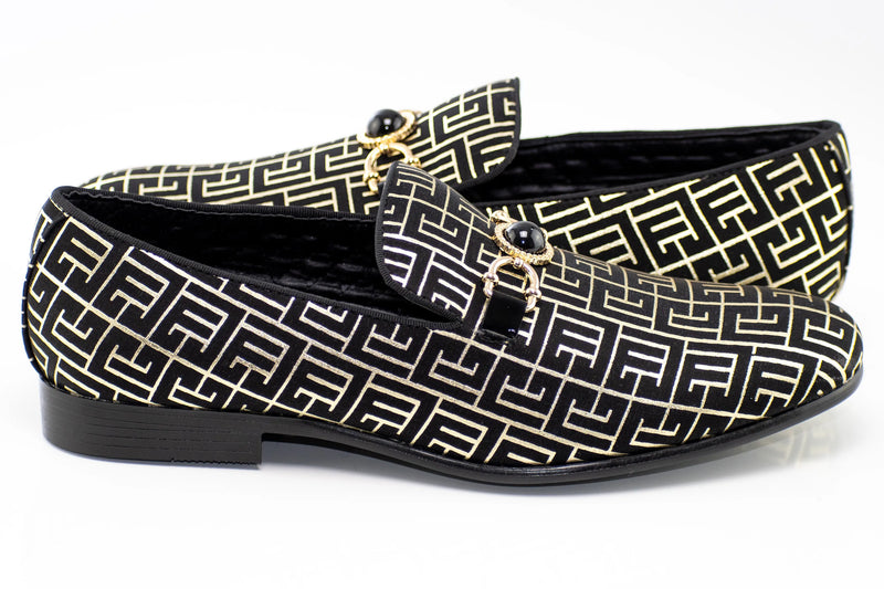 Serpentine Pearl-Bit Loafer