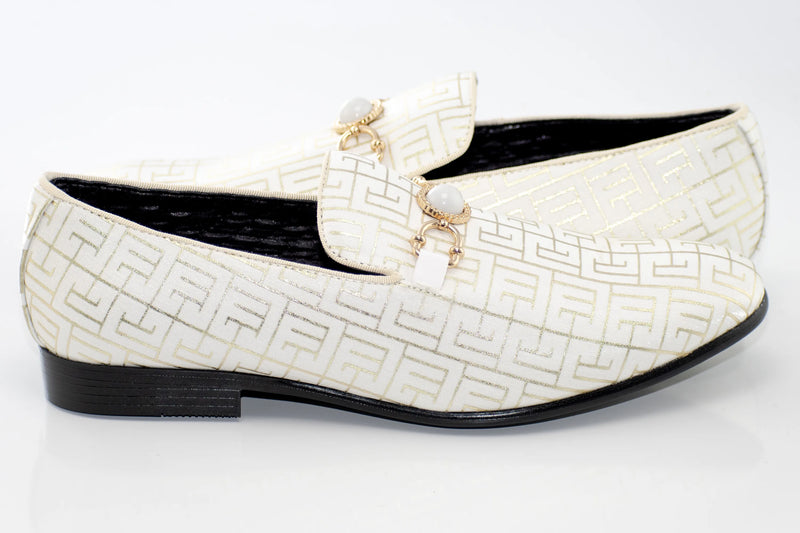 Serpentine Pearl-Bit Loafer