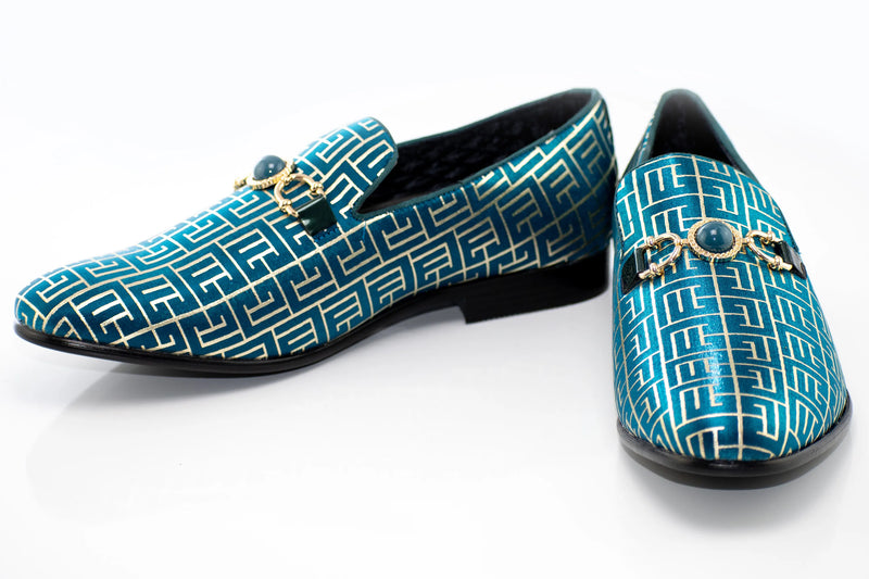 Serpentine Pearl-Bit Loafer