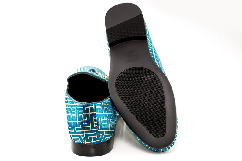 Serpentine Pearl-Bit Loafer