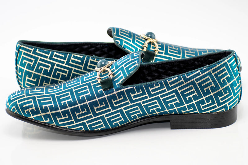 Serpentine Pearl-Bit Loafer