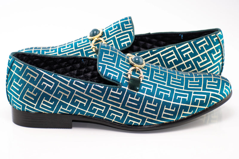 Serpentine Pearl-Bit Loafer