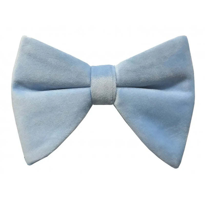 Velvet Butterfly Bow Tie with Matching Hankie