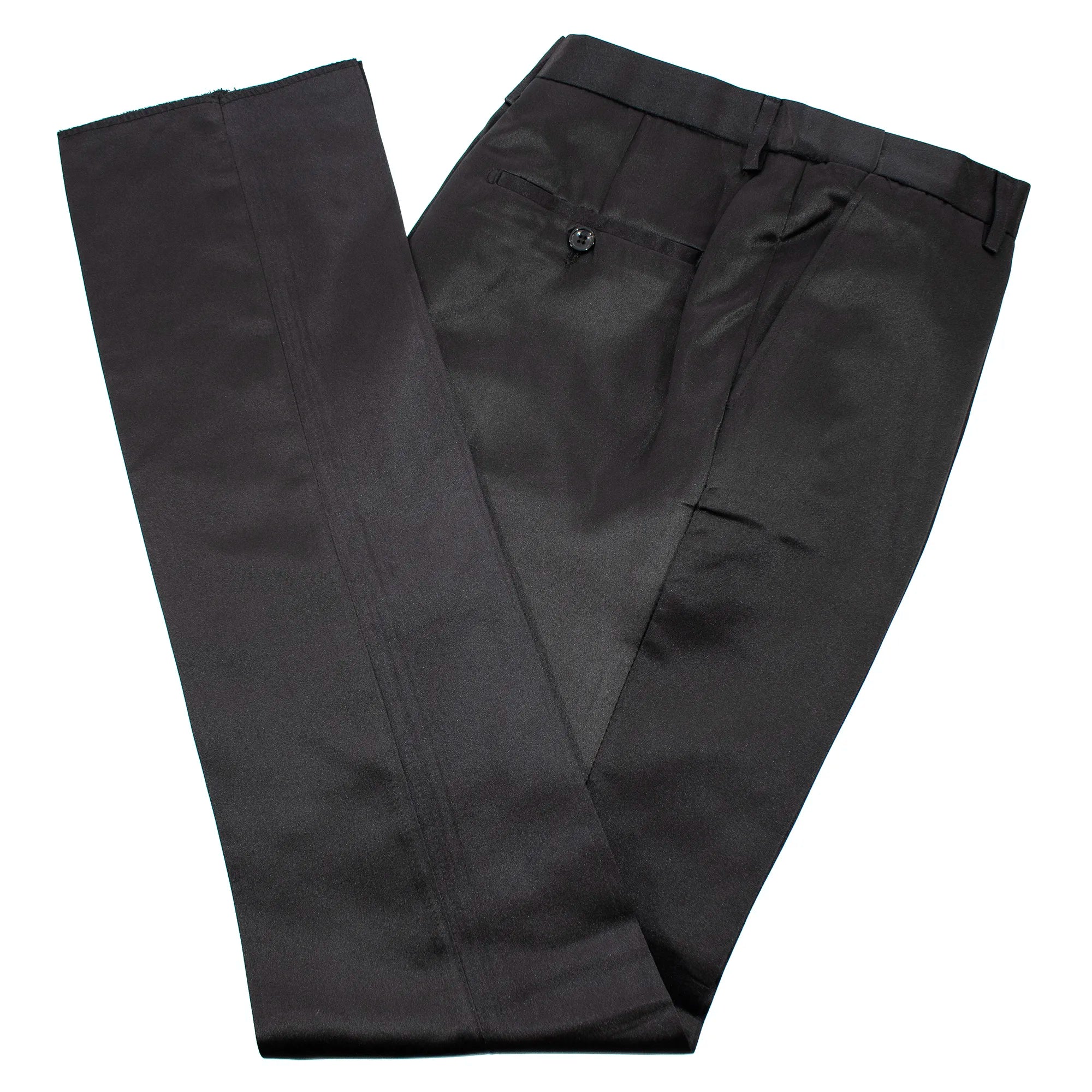 Copper Metallic 3-Piece Slim-Fit Tuxedo with Mandarin Collar