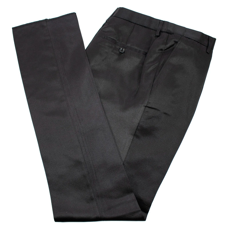 Copper Metallic 3-Piece Slim-Fit Tuxedo with Mandarin Collar