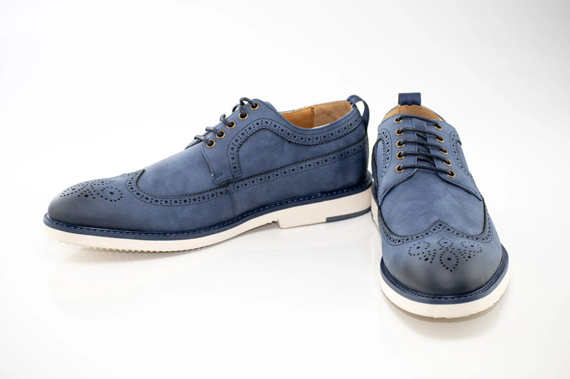 Brogue Longwing Derby Lace-Up