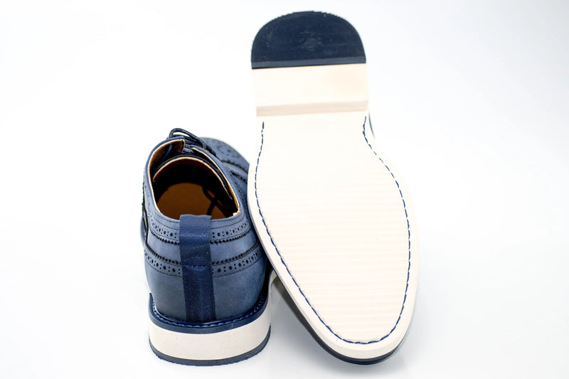 Brogue Longwing Derby Lace-Up