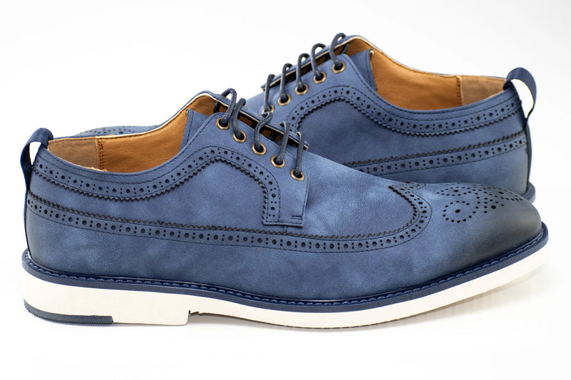 Brogue Longwing Derby Lace-Up