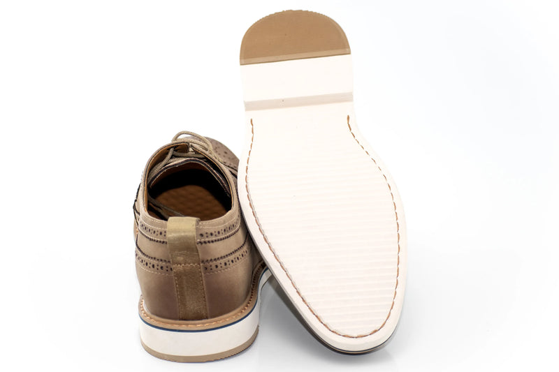 Brogue Longwing Derby Lace-Up