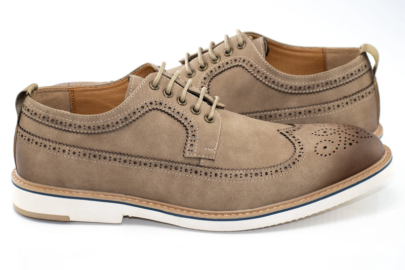 Brogue Longwing Derby Lace-Up