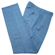 Blue Windowpane 2-Piece Modern-Fit Suit