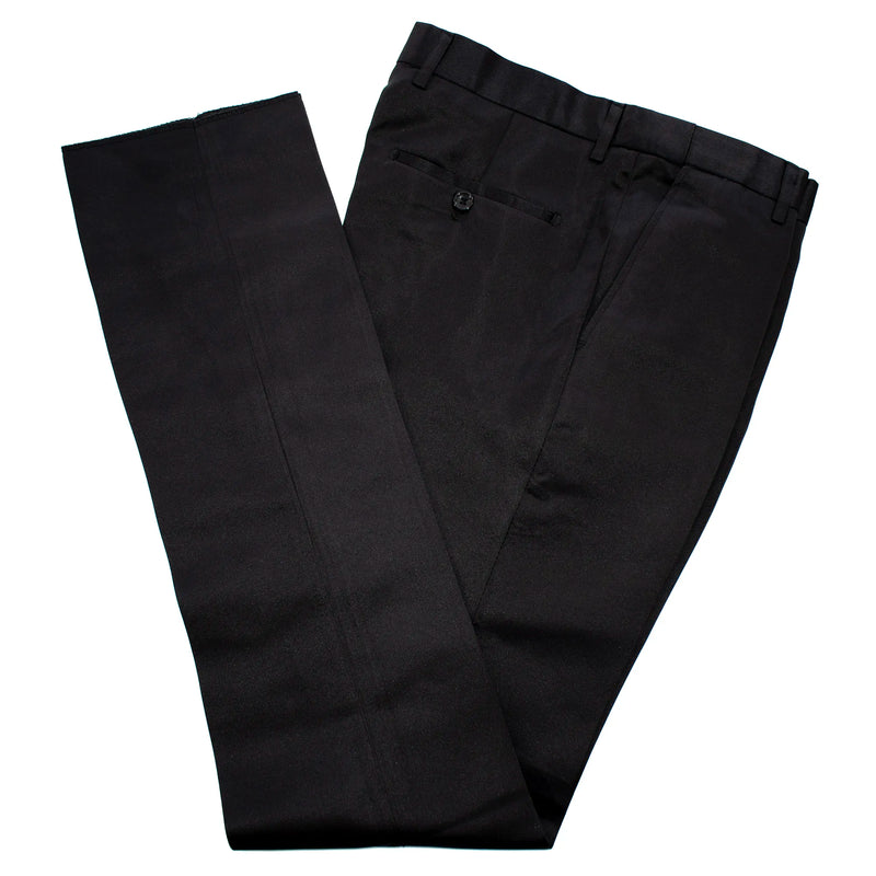 White Metallic 3-Piece Slim-Fit Tuxedo with Mandarin Collar