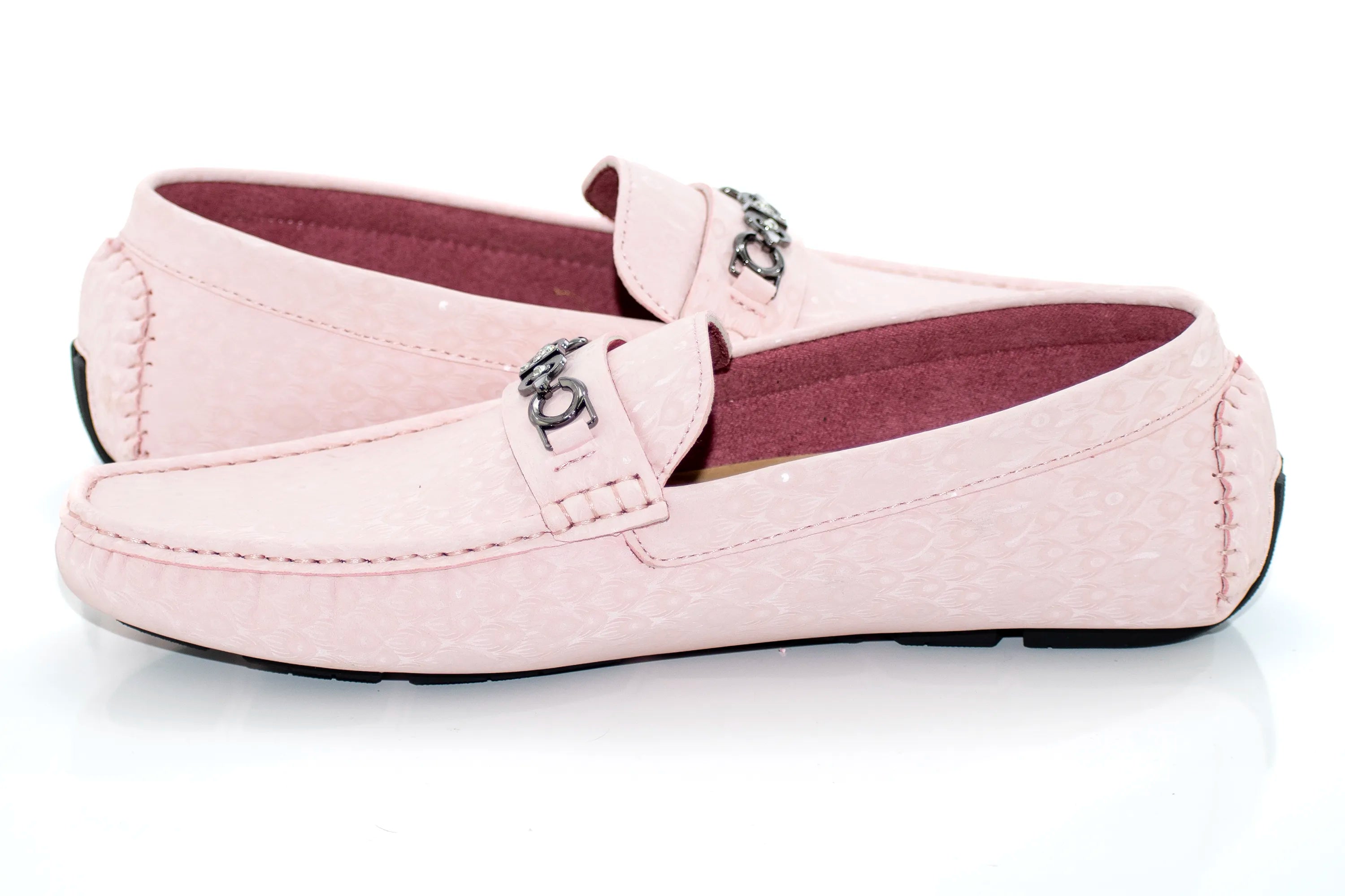 Pink Ogee Textured Bit Driver