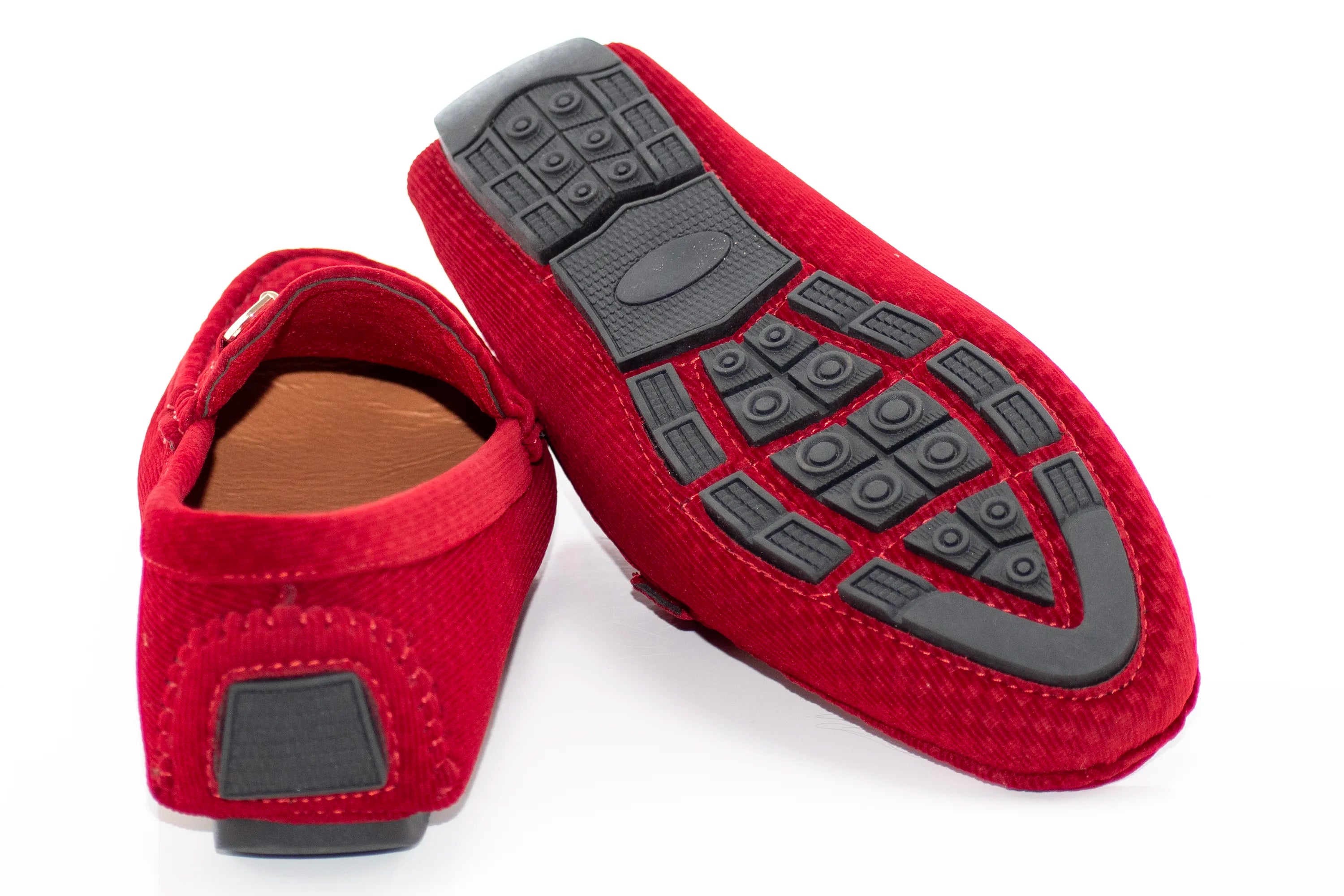 Red Checkered Velvet Bit-Driver