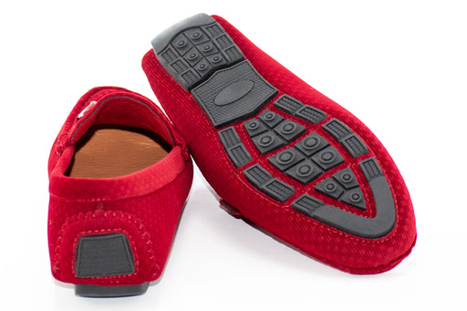 Red Checkered Velvet Bit-Driver