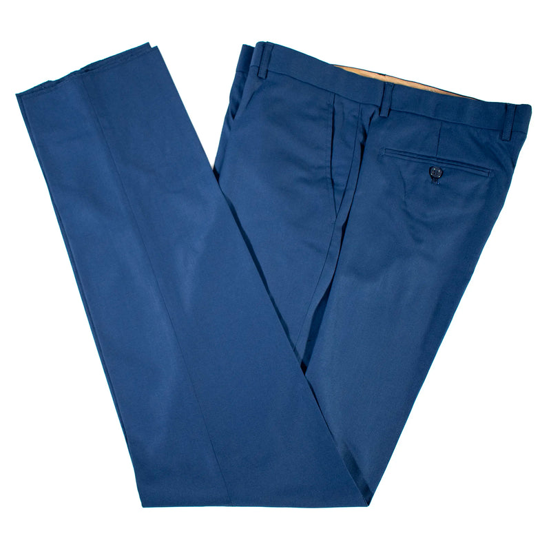 Navy with Woven Gold Filigree 3-Piece Slim-Fit Tuxedo