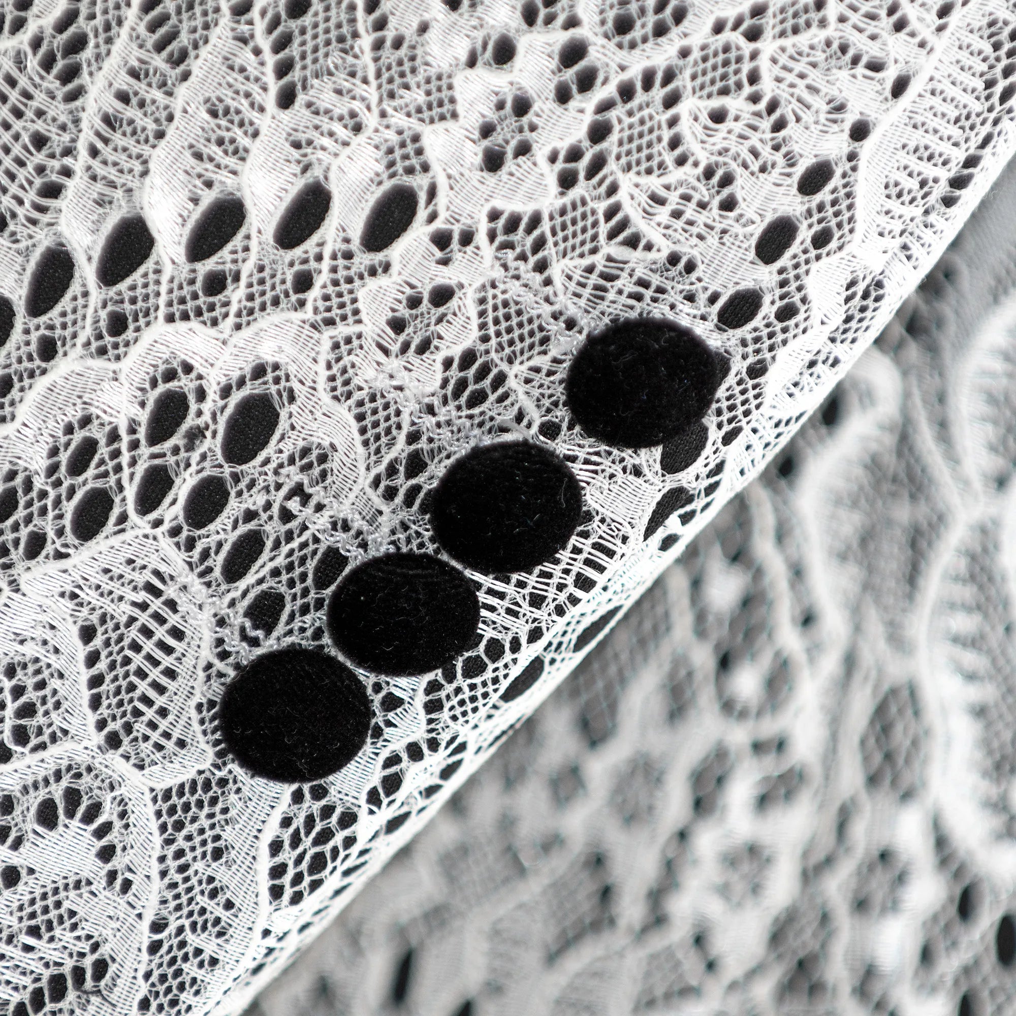 White and Black Paisley Dinner Jacket