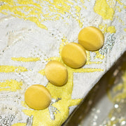 Yellow Marbled Slim-Fit Tuxedo Jacket