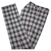 Black Plaid 3-Piece Tailored-Fit Suit