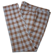 Copper Plaid 3-Piece Tailored-Fit Suit