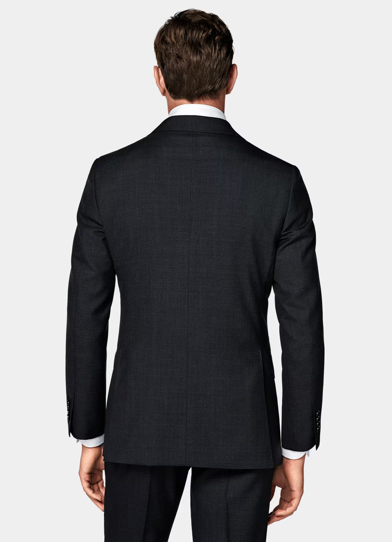 Sebastian | Black Slim-Fit 2-Piece Tuxedo