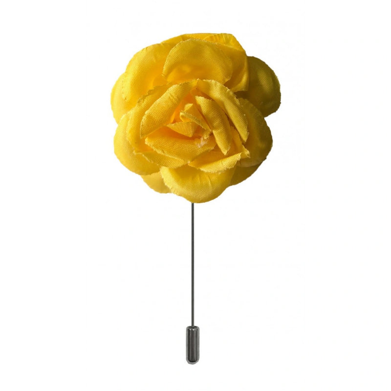 Rose Shaped Medium Floral Lapel Pin
