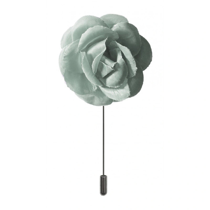 Rose Shaped Medium Floral Lapel Pin