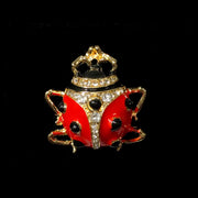 Lady Bug Lapel Pin