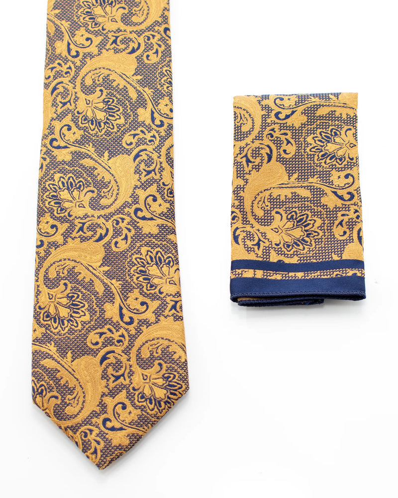 Floral Damask Necktie