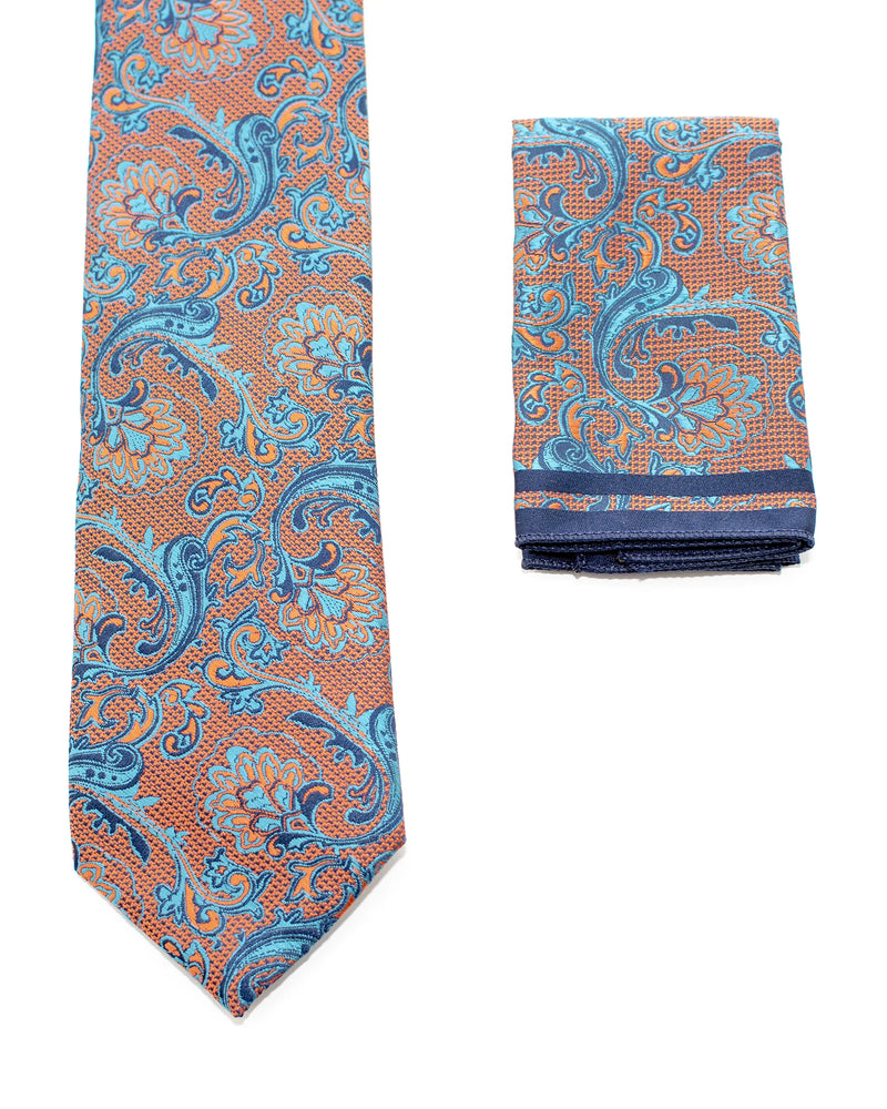 Floral Damask Necktie
