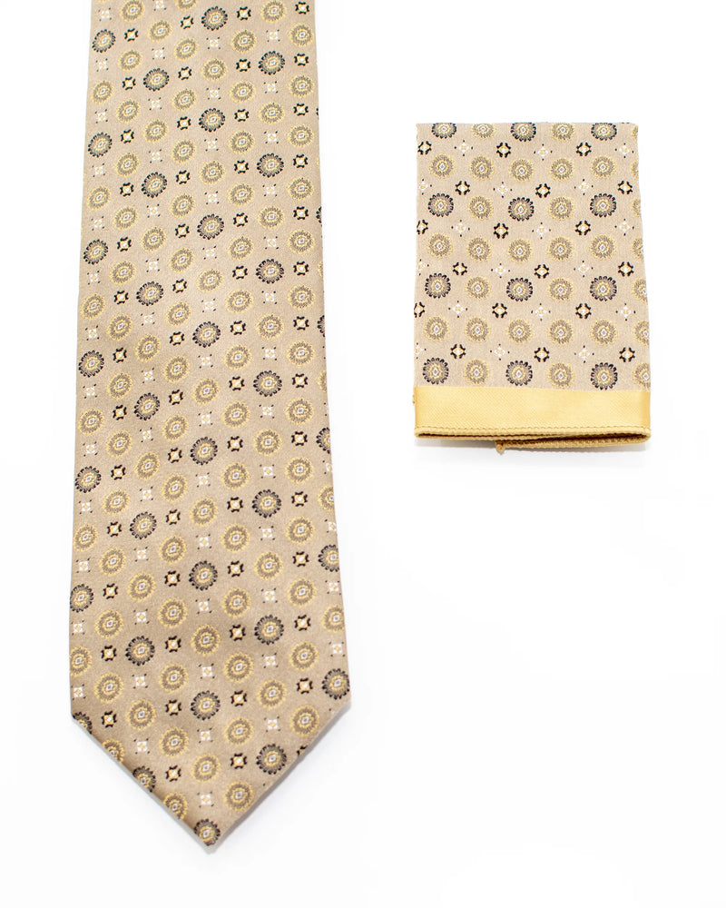 Floral Polka Dot Necktie