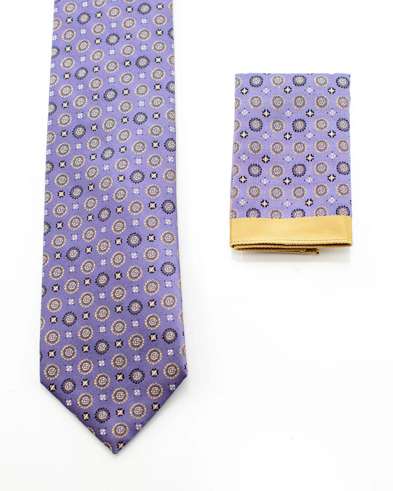 Floral Polka Dot Necktie