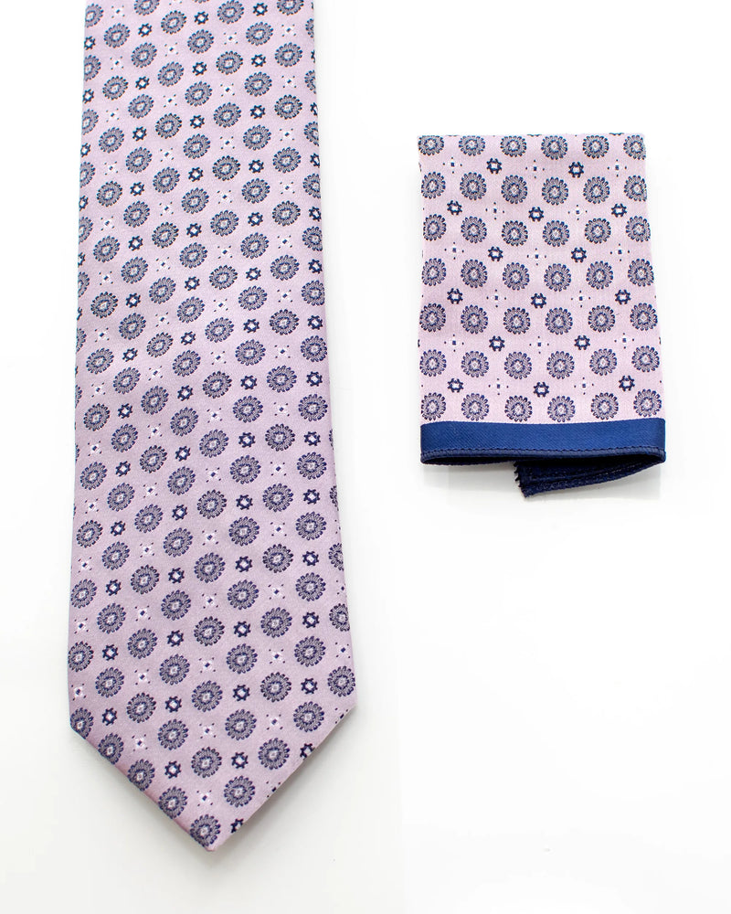 Floral Polka Dot Necktie