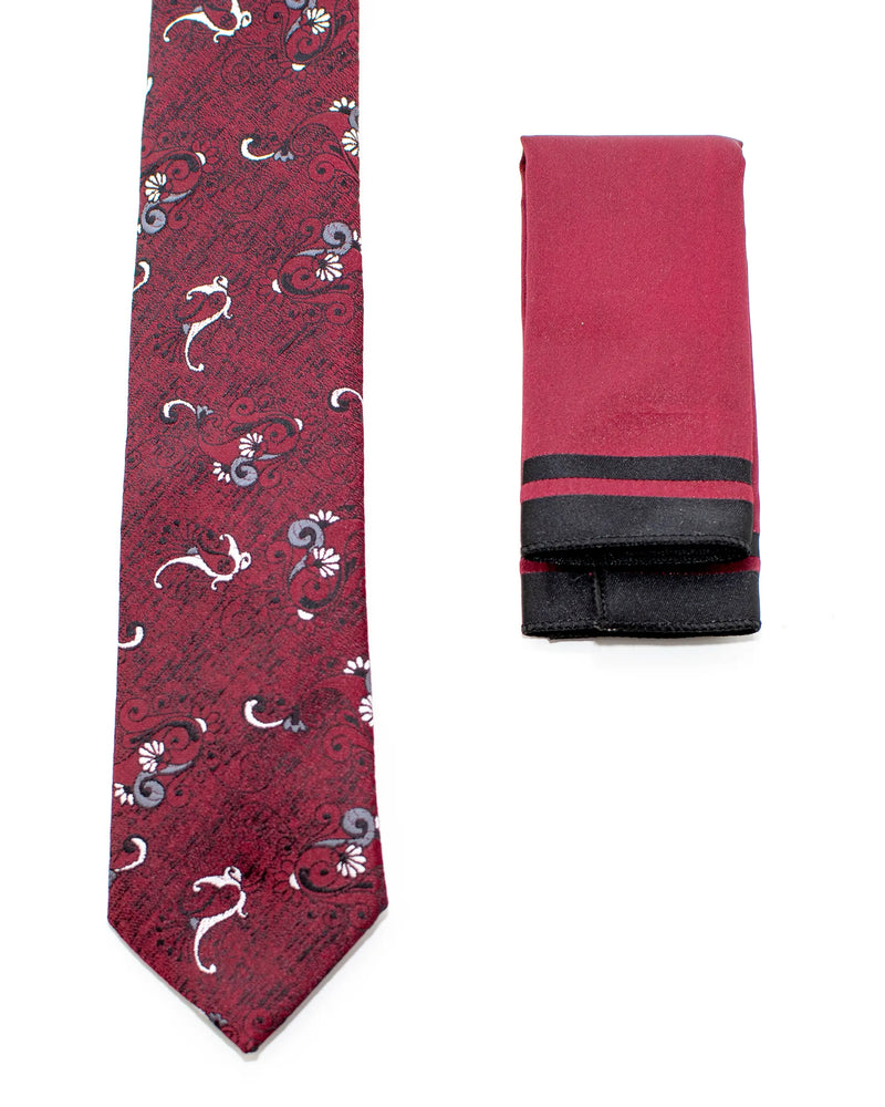 Stylized Floral Necktie