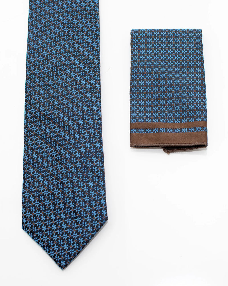 Diagonal Polka Dot Necktie
