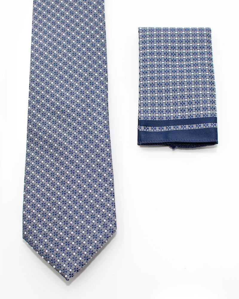 Diagonal Polka Dot Necktie
