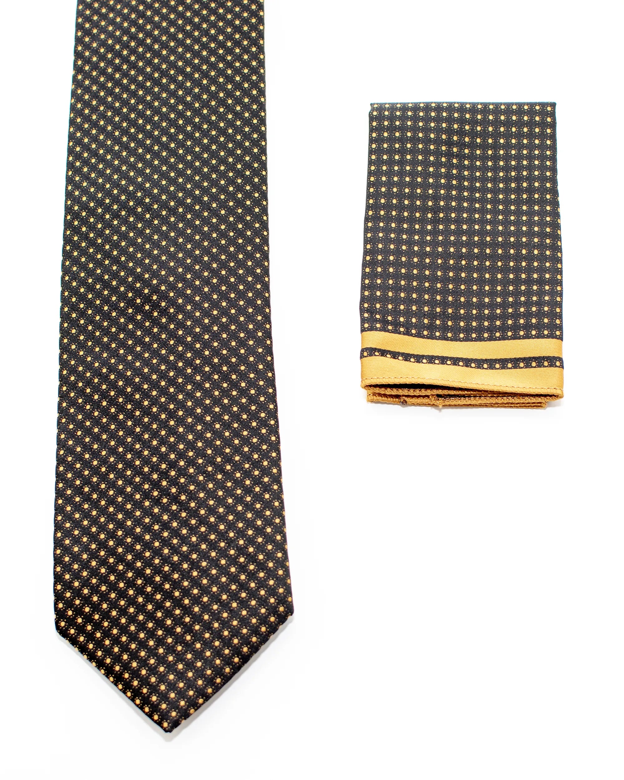 Diagonal Sunburst Polka Dot Necktie