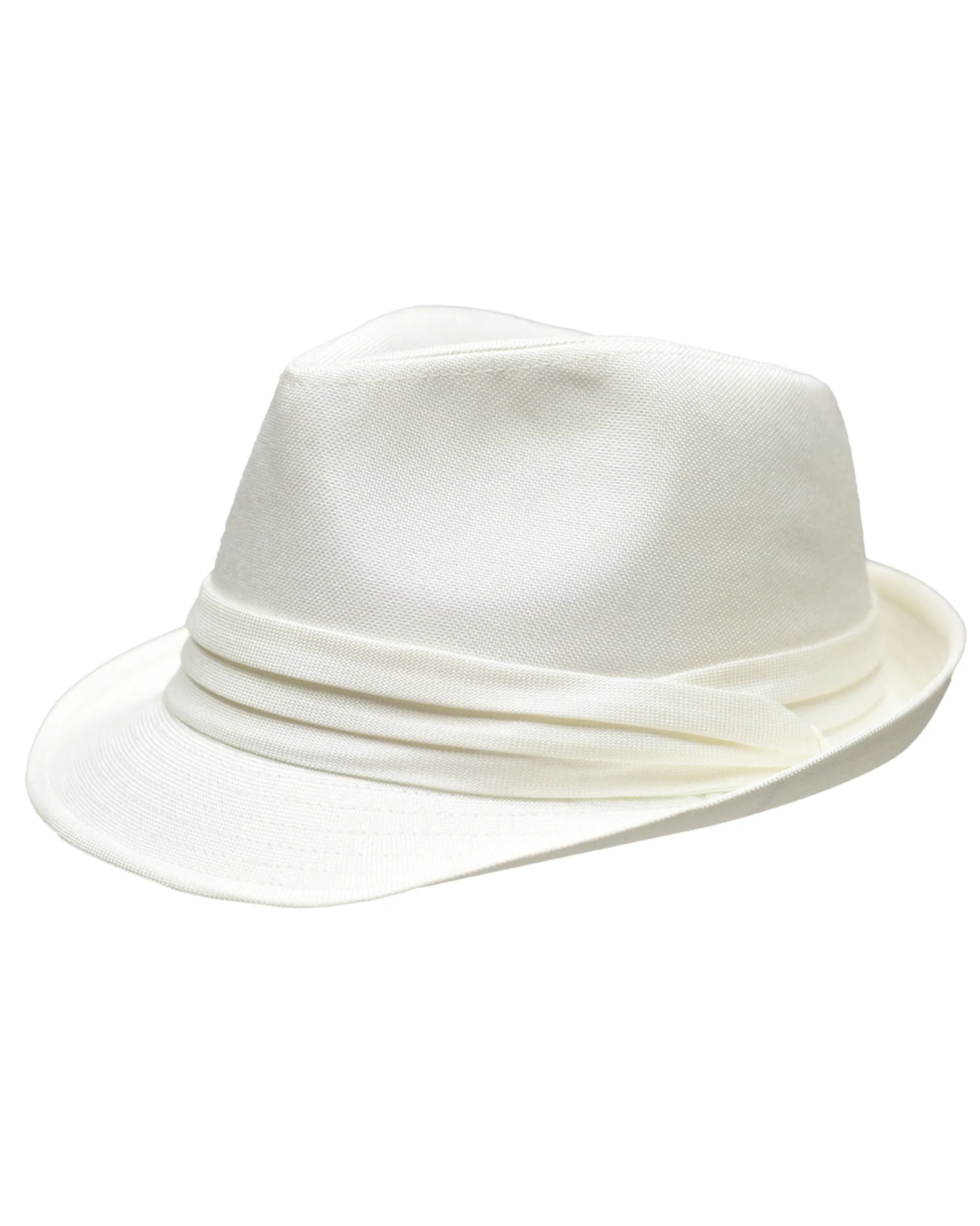 Natural Polyester Stingy Brim Trilby
