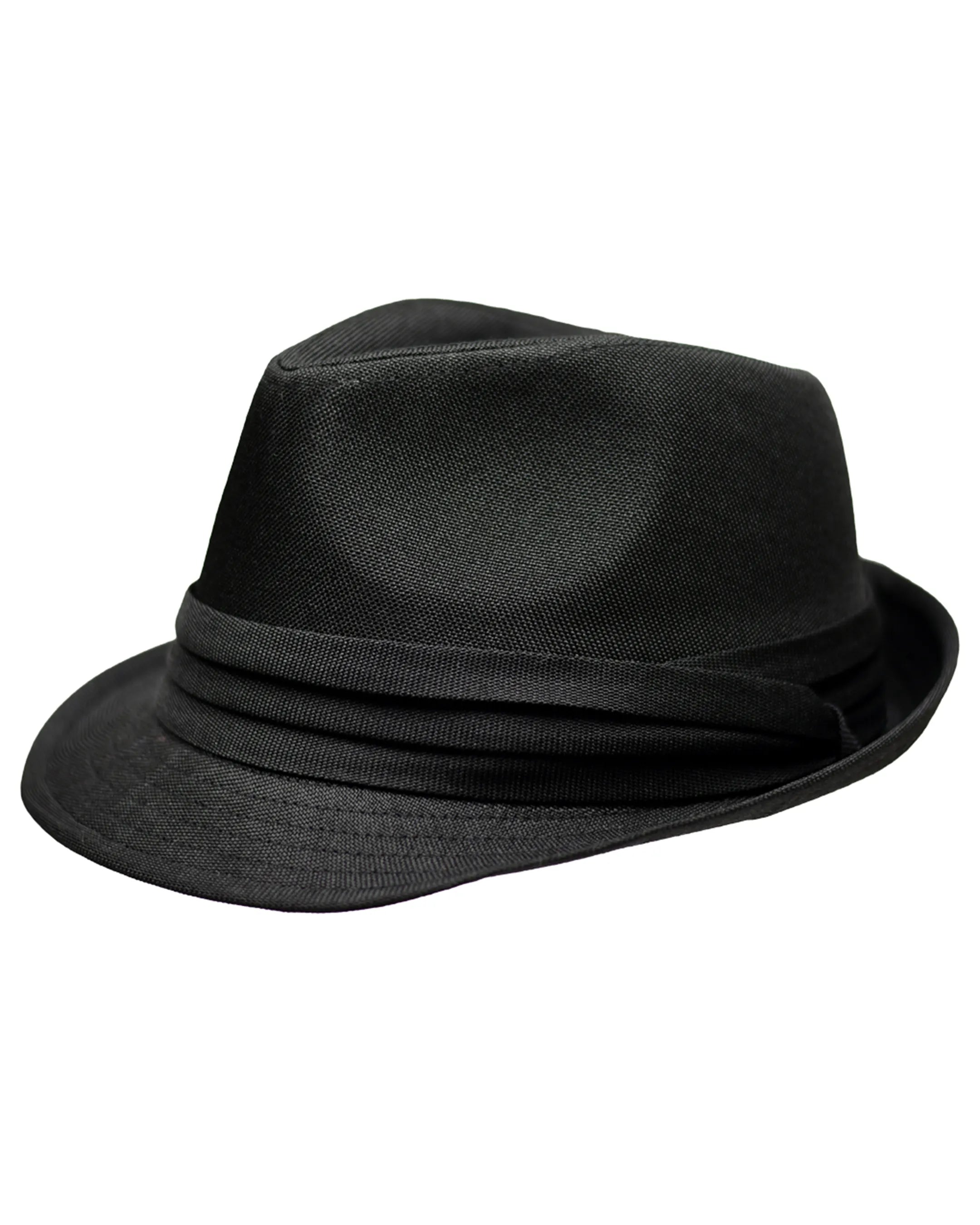 Natural Polyester Stingy Brim Trilby