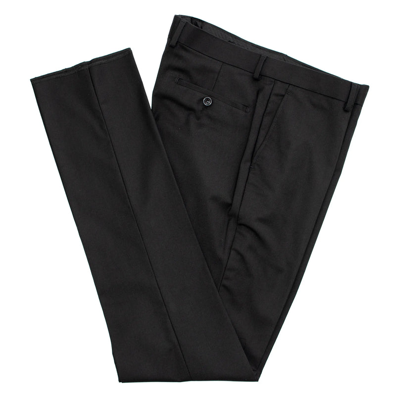 Black and Red 3-Piece Slim-Fit Tuxedo