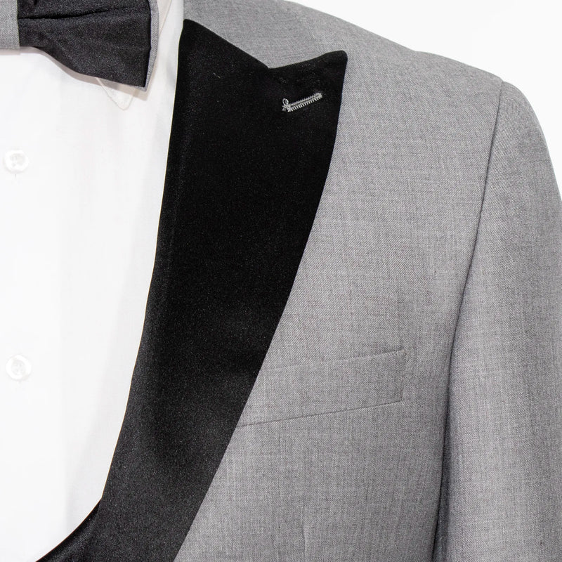 Gray 3-Piece Slim-Fit Tuxedo