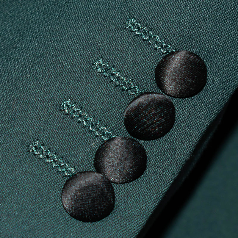 Hunter Green 3-Piece Slim-Fit Tuxedo