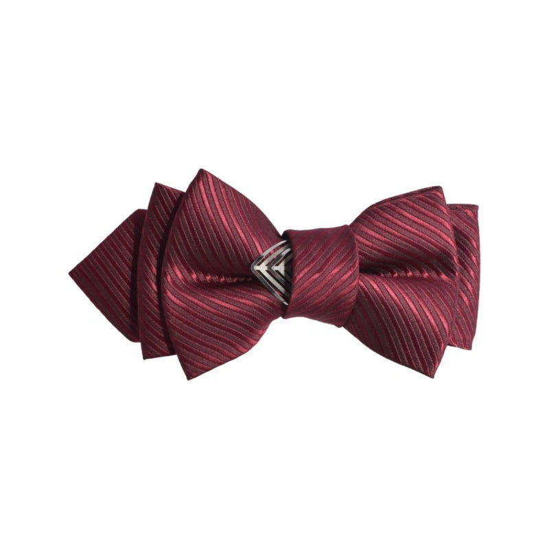 Ruche Bow Tie with Matching Hankie