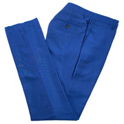 Men's Royal Blue Sharkskin 2-Piece Slim-Fit Suit