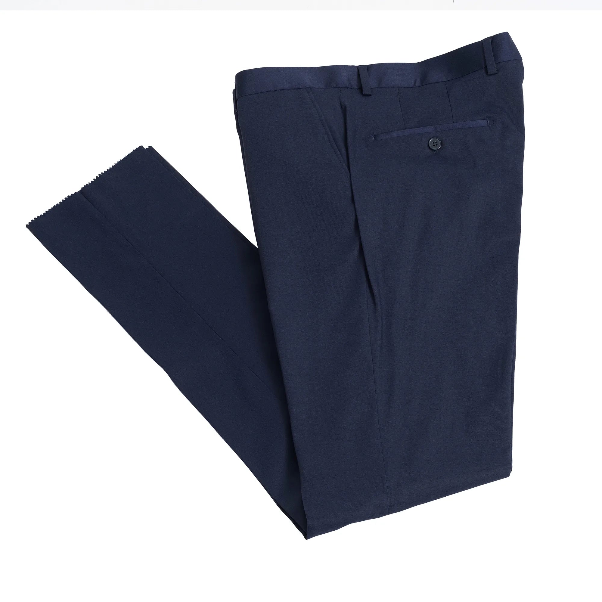 Alistair | Navy Paisley 3-Piece Slim-Fit Western Tuxedo
