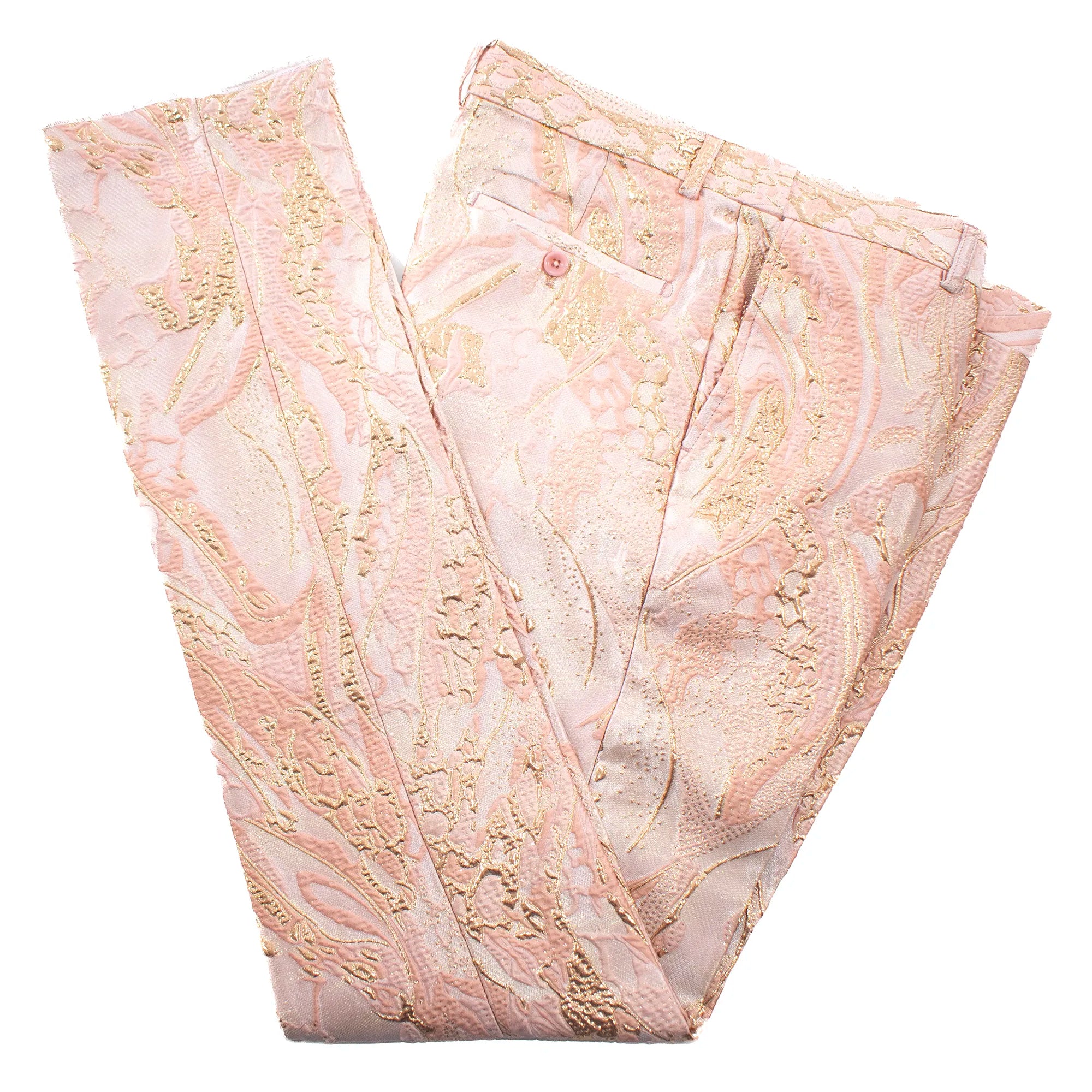 Pink Marbled 3-Piece Tailored-Fit Tuxedo