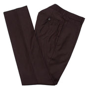 Men's Brown 3-Piece Slim-Fit Suit