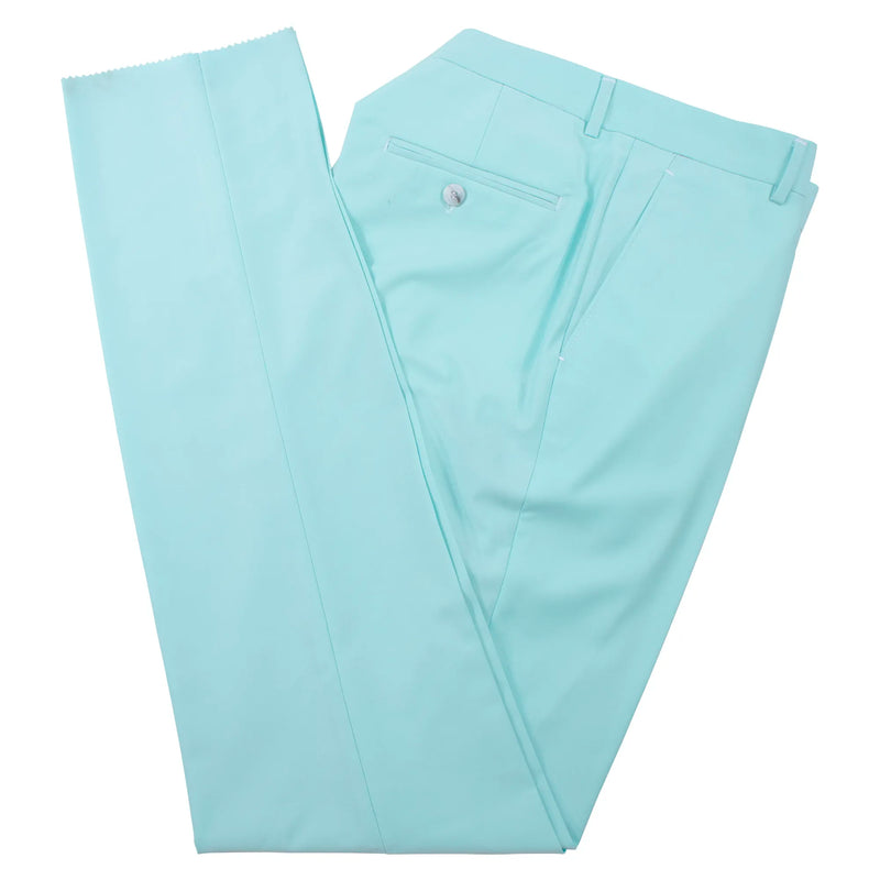 Mint Double-Breasted 2-Piece Slim-Fit Suit