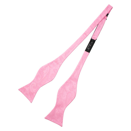 Self-Tie Paisley Satin Bow-Tie