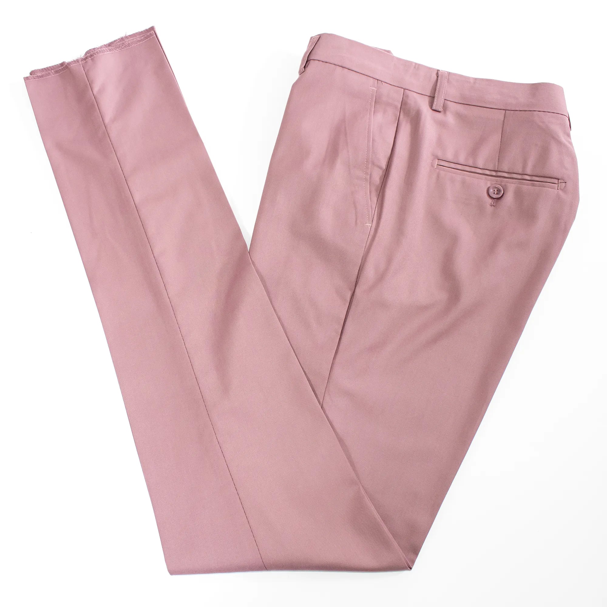 Fuchsia Stretch Slim-Fit Pants
